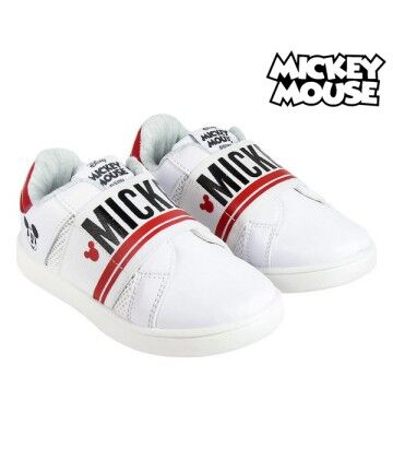 Scarpe Sportive per Bambini Mickey Mouse Bianco