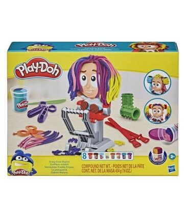 Set di Plastilina Playdoh Crazy Cuts Stylist Hasbro