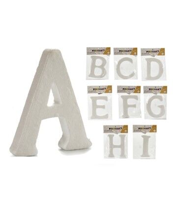 Lettere ABCDEFGHI Bianco (9 pcs)