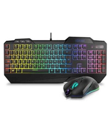 Tastiera e Mouse Gaming Krom KRUSHER RGB