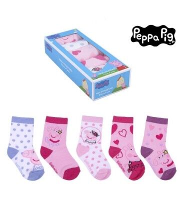 Calzini Peppa Pig (5 perechi) Multicolore