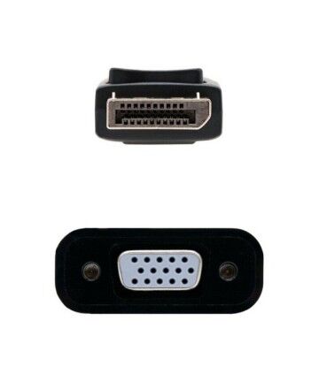 Adattatore DisplayPort con SVGA NANOCABLE 10.16.0602 Nero (15 cm)