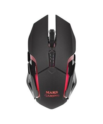 Mouse Gaming con LED Mars Gaming MMW 3200 dpi Nero