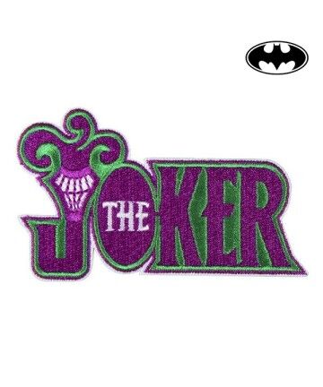 Toppa Joker Batman Poliestere Viola (9.5 x 14.5 x cm)