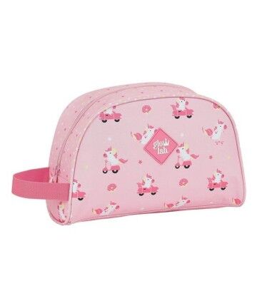 Necessaire per la Scuola Glow Lab Unicorn Day Rosa