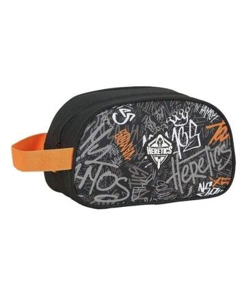 Necessaire per la Scuola Team Heretics Grigio Arancio