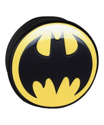 Zaino Scuola 3D Batman Giallo (9 x 30 x 30 cm)