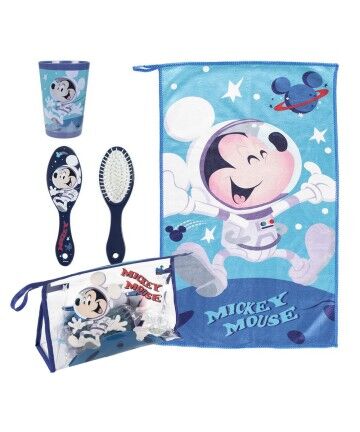 Set da Viaggio Mickey Mouse Azzurro (4 pcs)