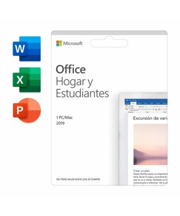 Software di Gestione Microsoft Office Home & Student 2019 (Ricondizionati A+)