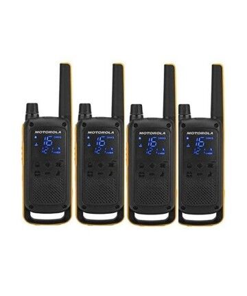 Walkie-Talkie Motorola T82 Extreme (4 Pcs) Nero Giallo