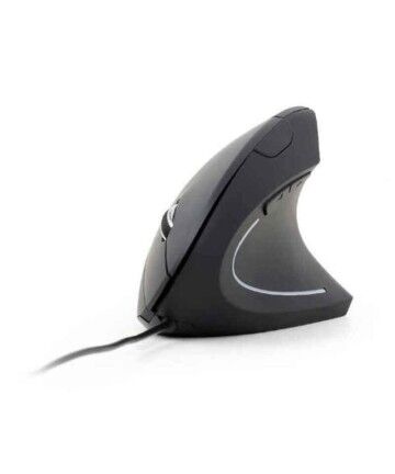 Mouse con Cavo e Sensore Ottico GEMBIRD MUS-ERGO-01 3200 DPI Nero