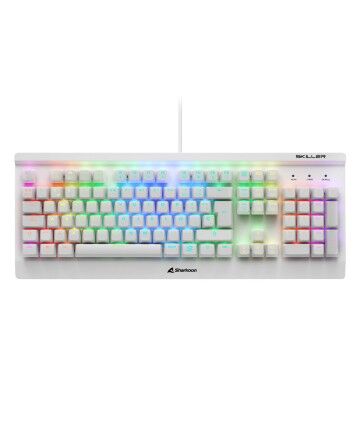 Tastiera Sharkoon SKILLER SGK3 LED RGB Bianco