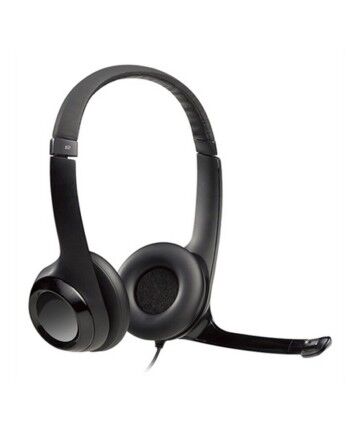 Auricolari con Microfono Logitech LGT-H390 Nero