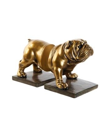 Fermalibri DKD Home Decor ‎ Bulldog Resina (2 pcs) (11 x 12 x 14 cm) (11 x 12 x 15 cm)