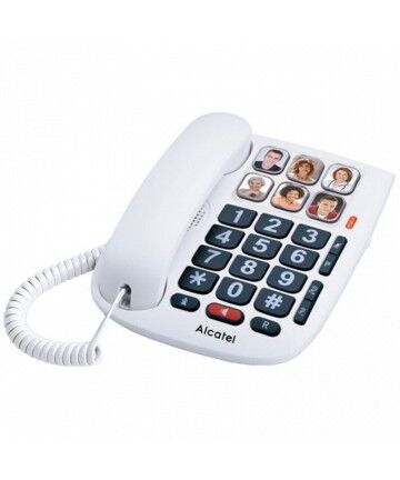 Telefono Fisso Alcatel TMAX10 FR LED Bianco