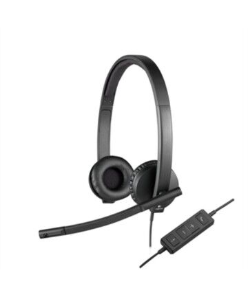 Auricolari con Microfono Logitech STEREO H570e Nero