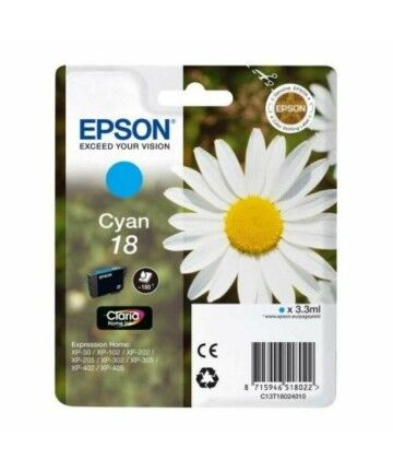 Cartuccia d'inchiostro compatibile Epson T1802 Ciano