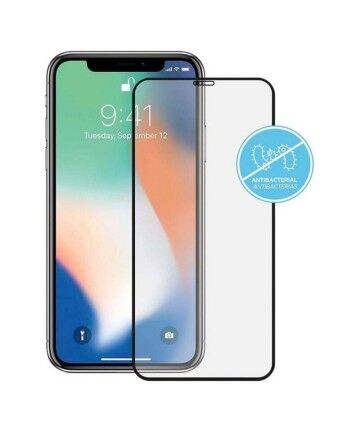 Proteggi Schermo in Vetro Temperato iPhone 11 KSIX Anti-Bacterial 2.5D