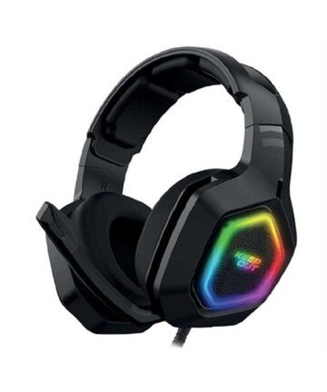 Auricolare con Microfono Gaming KEEP OUT HX901 LED RGB PS4/PC