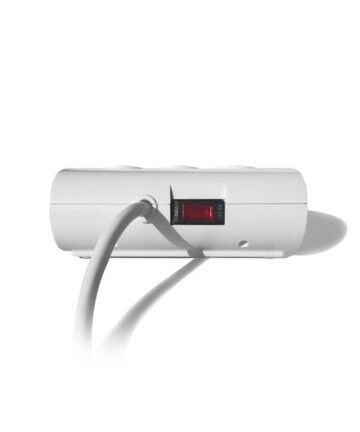 Multipresa 5 Prese con Interruttore Ewent EW3932 1,5 m 2 x USB 2,1 A 2500W Bianco