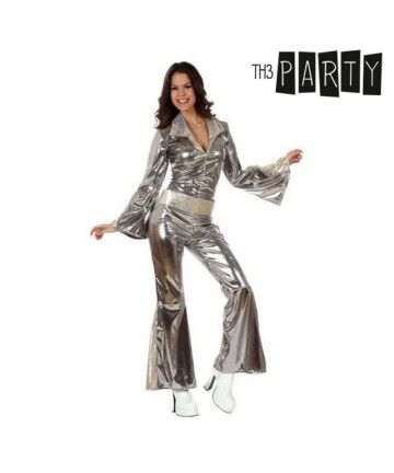 Costume per Adulti Argentato (2 pcs) Disco