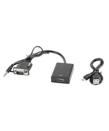 Adattatore HDMI con VGA Lanberg AD-0021-BK