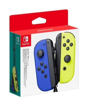 Gamepad Wireless Nintendo Joy-Con Azzurro Giallo