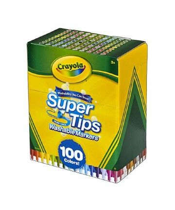 Set di Pennarelli Super Tips Crayola (100 uds)