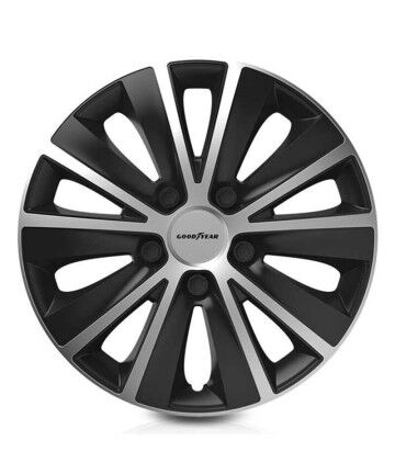 Coprimozzi Goodyear Monaco Nero Argentato 16" (4 uds)