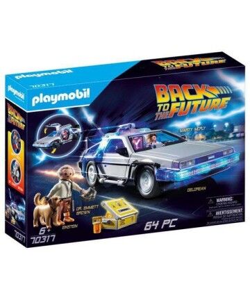 Playset Action Racer Back to the Future DeLorean Playmobil 70317