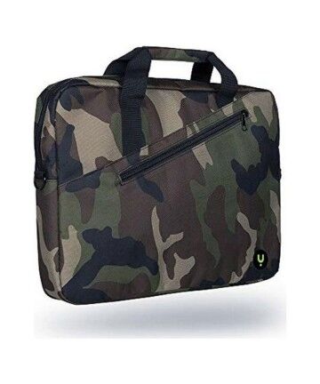 Valigetta per Portatile NGS Army 15,6" Stampa Verde