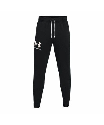 Pantalone per Adulti Under Armour RIVAL TERRY JOGGER Nero Uomo