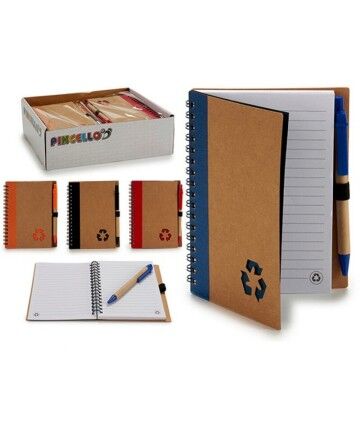 Agenda (17 x 8,5 x 28 cm) Materiale riciclato