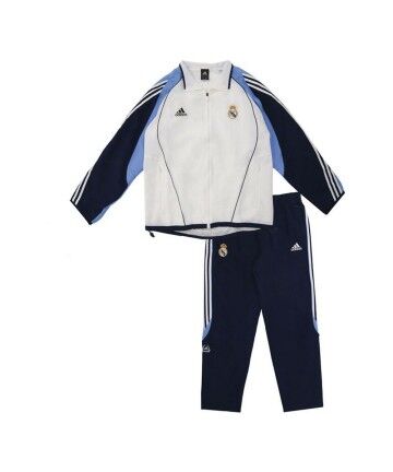 Tuta per Adulti Adidas Real Madrid Bianco